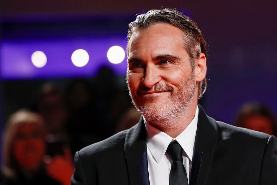 Joaquin Phoenix poses at the premiere of "Joker" at the Toronto International Film Festival (TIFF) in Toronto, Ontario, Canada. (Reuters Photo)