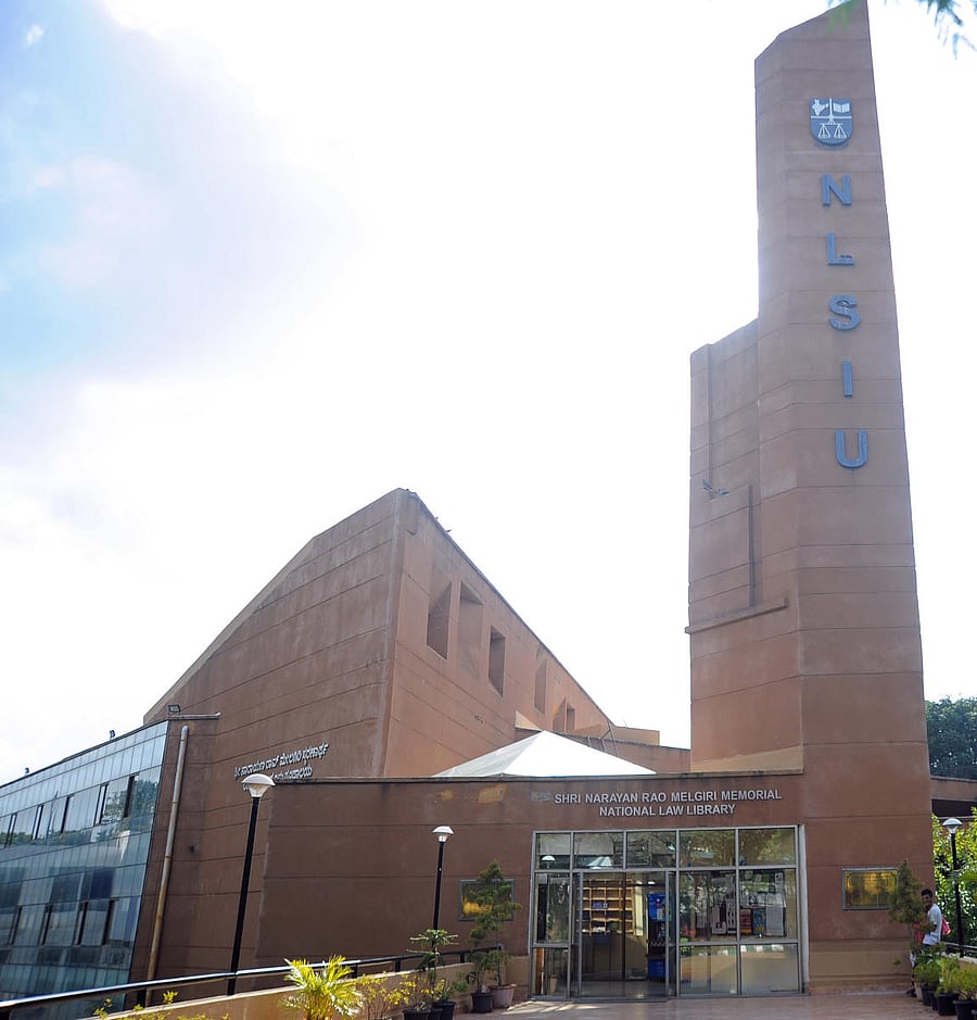 The National Law School India University (NLSIU) in Bengaluru. DH Photo