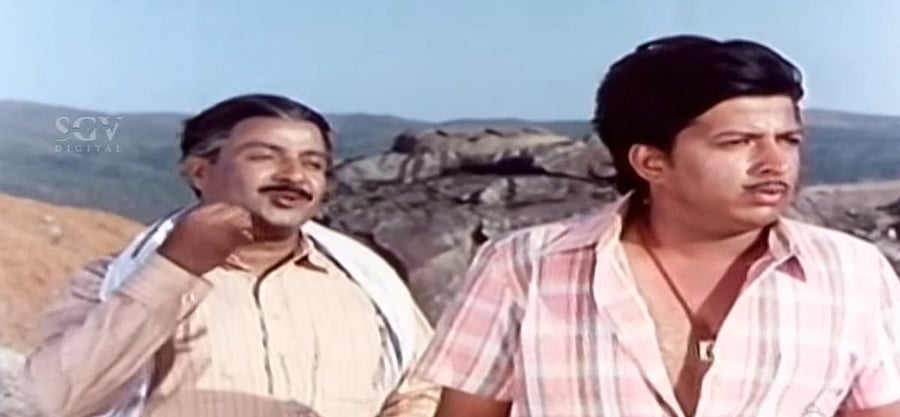 Vishnuvardhan in ‘Nagarahavu’