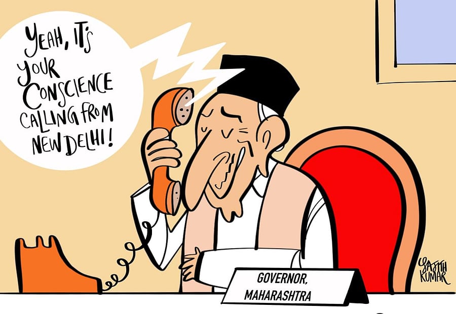 Sajith Kumar has been cartooning for last 13 years.