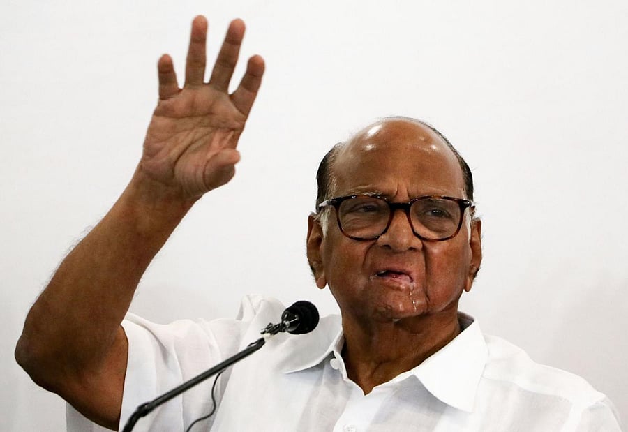 NCP chief Sharad Pawar.  (PTI Photo)