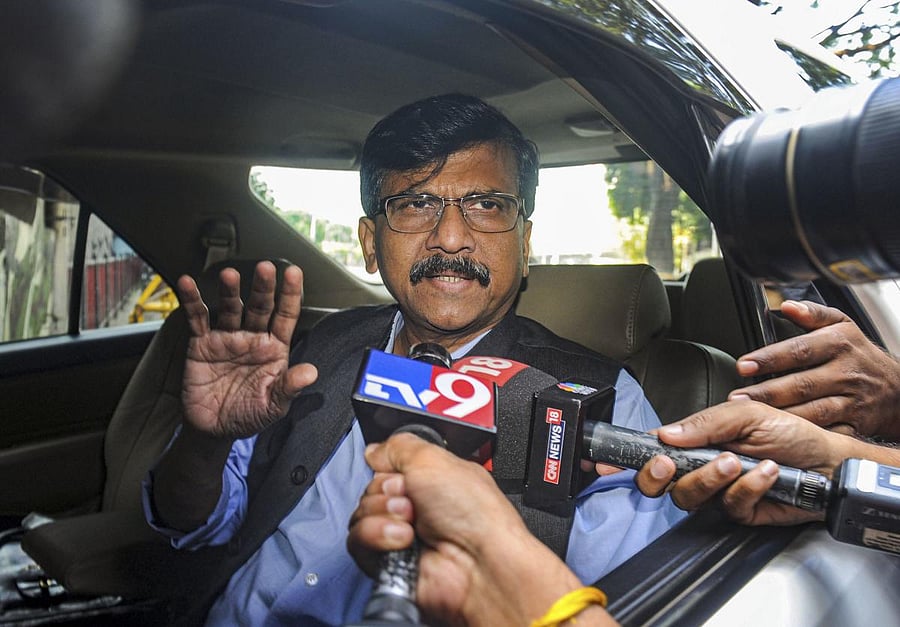 Senior Shiv Sena leader Sanjay Raut. Photo by PTI