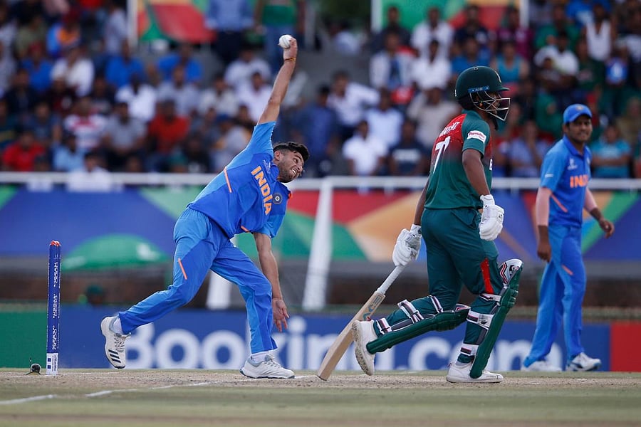 India's leg-break bowler Ravi Bishnoi foxed and felled batsmen with his bag of tricks in the recently-concluded U-19 World Cup. AFP
