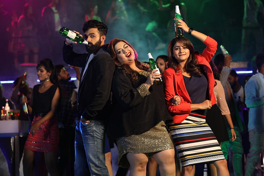 Rana, Rakshitha and Rachitha Ram in 'Ek love ya.'