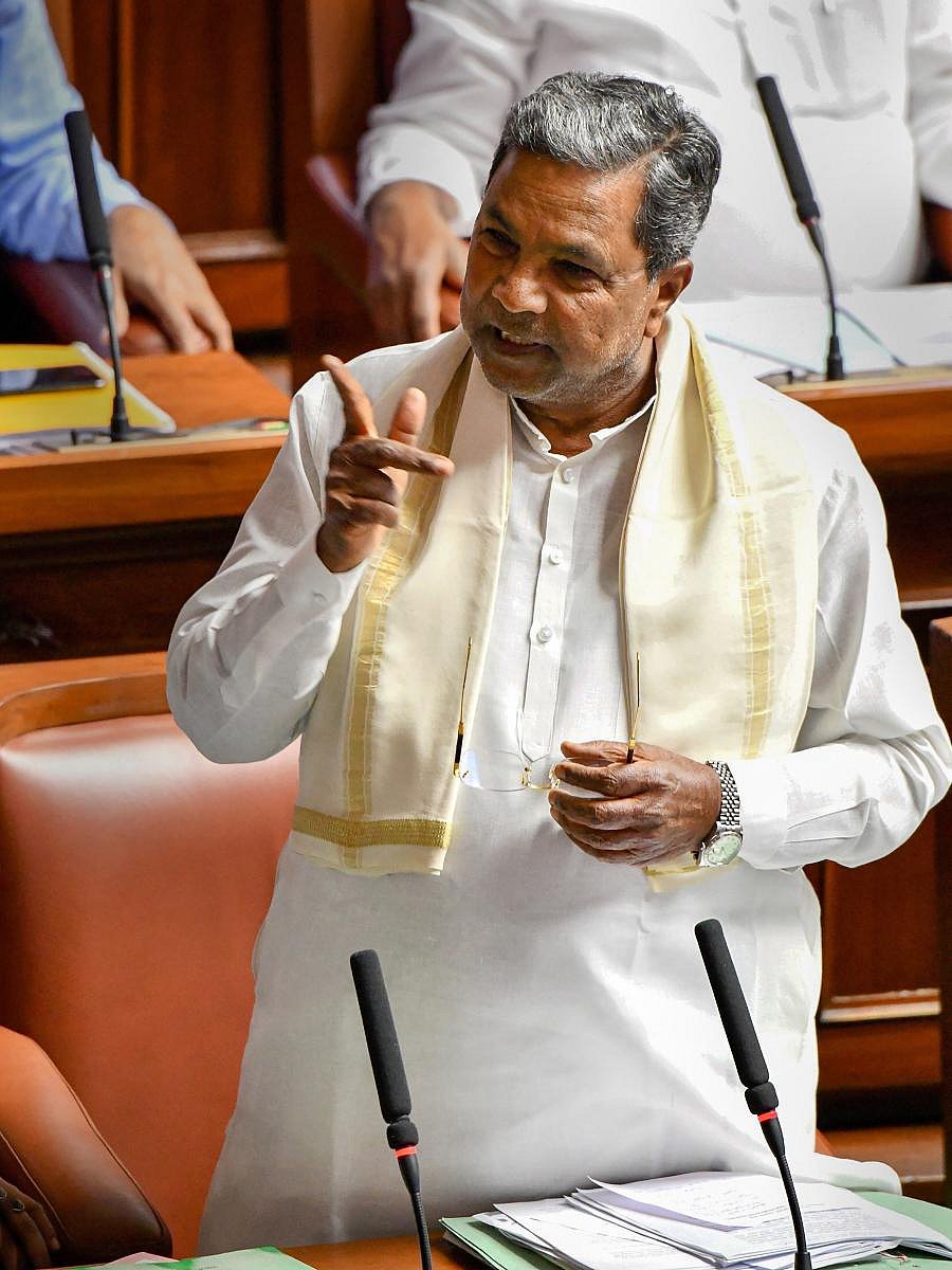 Opposition leader Siddaramaiah lashed out at the BJP government over cancellation of trains (DH File Photo)