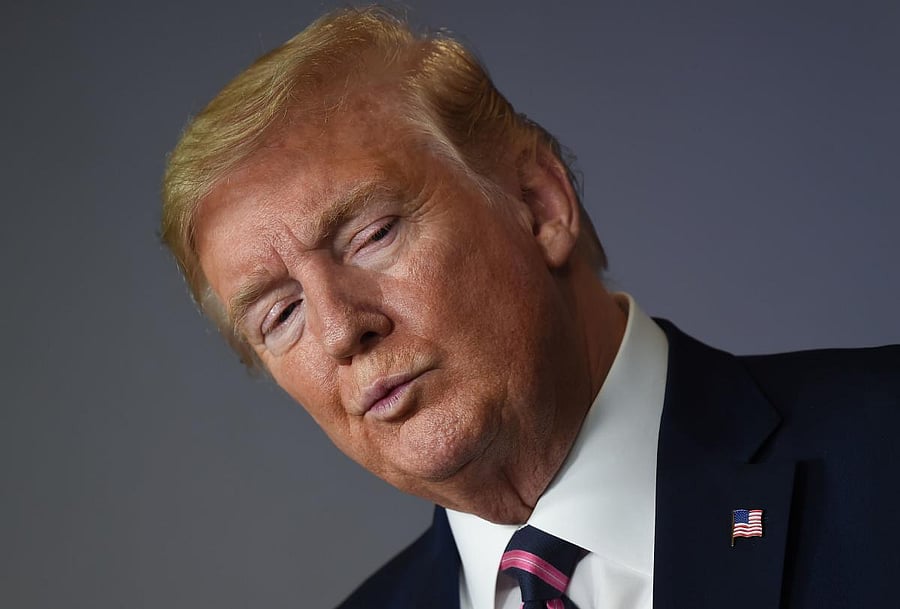 US President Donald Trump (AFP Photo)