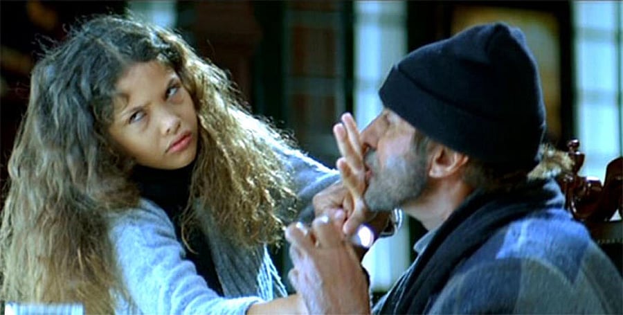 From the film Black, which features a blind child. Social distancing is near impossible for visually impaired individuals as they need help even to cross a street.