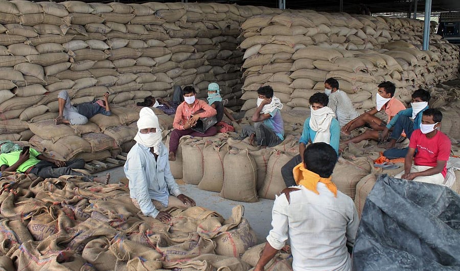 old oil barrel from above
