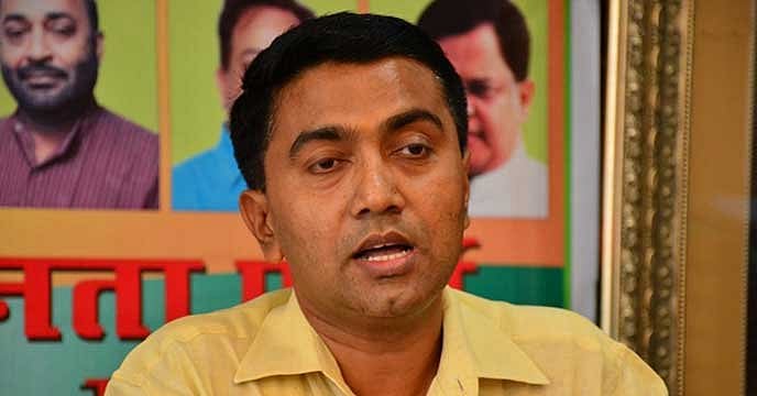 Goa CM, Pramod Sawant (DH Photo)