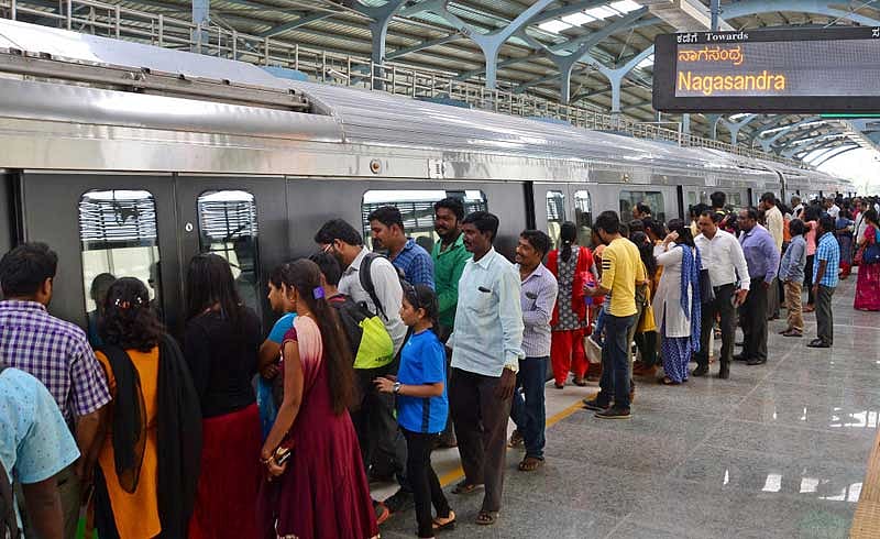 The BMRCL is also yet to complete the land acquisition process for the ORR. DH file photo