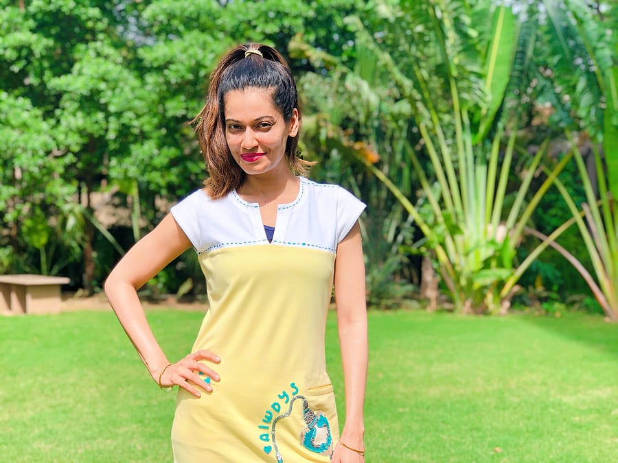 In the wake of an FIR filed against Payal Rohatgi, the Rajasthan police on Sunday detained the model in Ahmadabad from her parents' house and brought her to Bundi (a district in Rajasthan), where the case was lodged against her. Photo/Twitter (@Payal_Rohatgi)