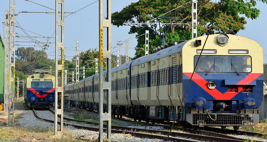 The Rs 18,500-crore Bengaluru suburban rail project requires an initial funding of Rs 1,000 crore to take off. DH FILE PHOTO