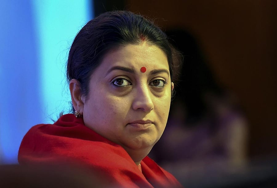 Smriti Irani (PTI photo)