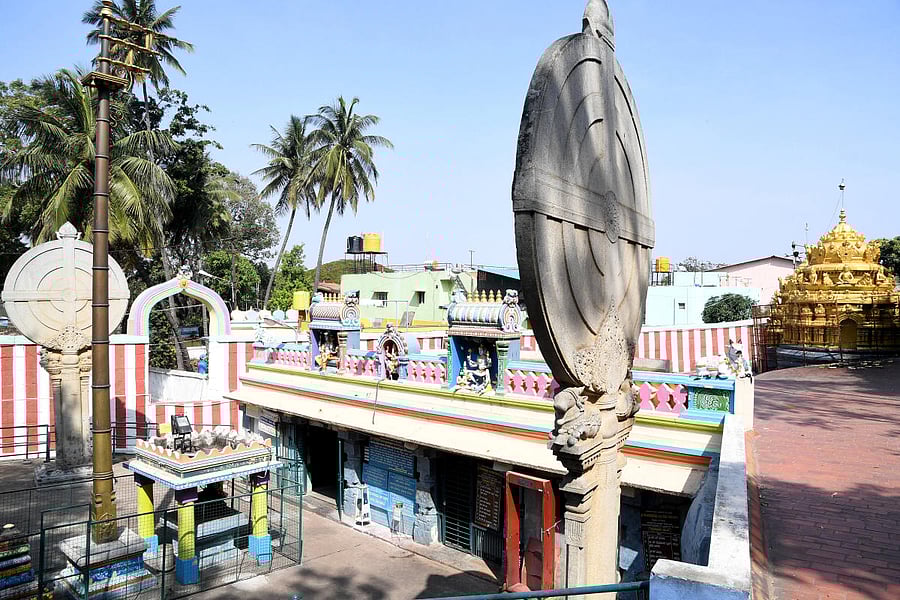 Gavi Gangadhareshwara temple in Kempegowda Nagar, Bengaluru. PHOTO BY SRIKANTA SHARMA R