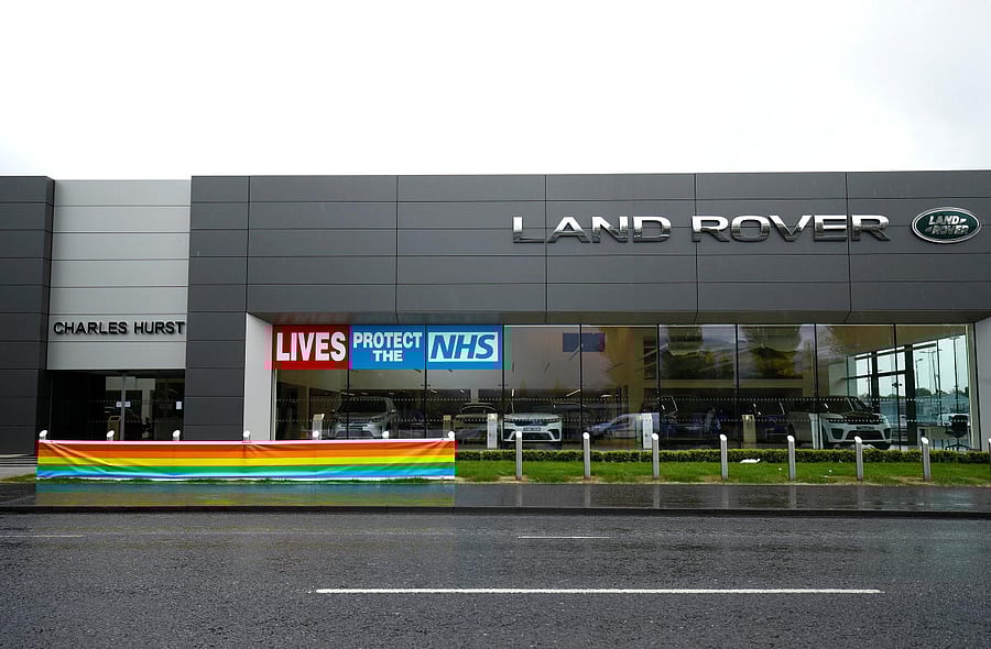 Land Rover dealership (Reuters Photo)