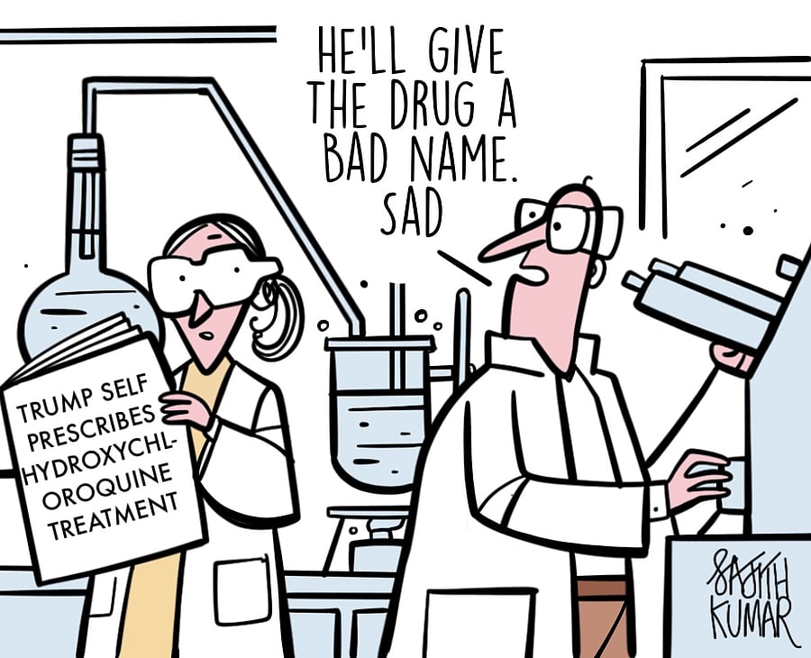 DH Cartoon by Sajith Kumar