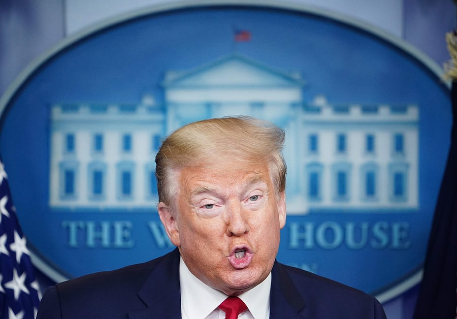 Now, Trump is making the case to voters that if he helped bolster the economy once, he can do it again. (Credit: AFP Photo)