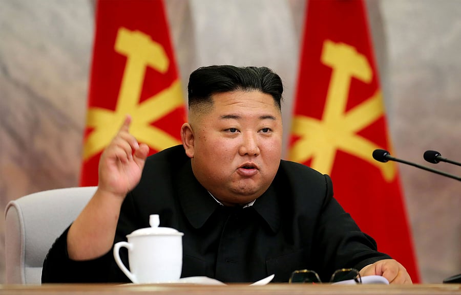 North Korean leader Kim Jong Un (AFP photo via KCNA)