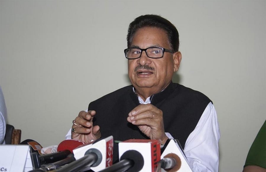 Congress leader PL Punia (DH Photo)