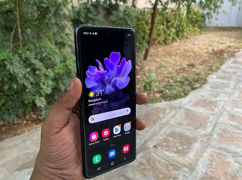 Samsung Galaxy Z Flip (DH Photo/KVN Rohit)