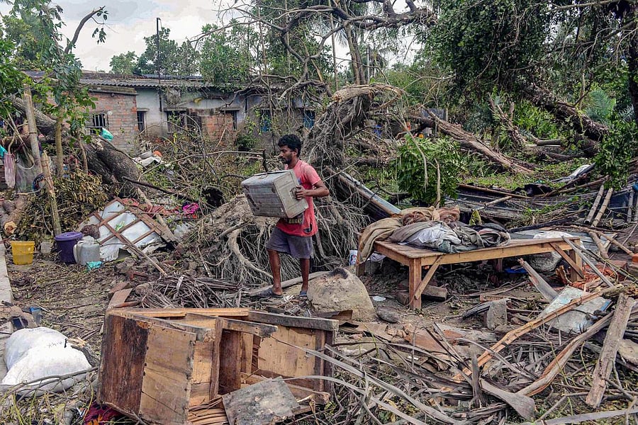 Amphan left a trail of destruction in India and Bangladesh. (PTI Photo)