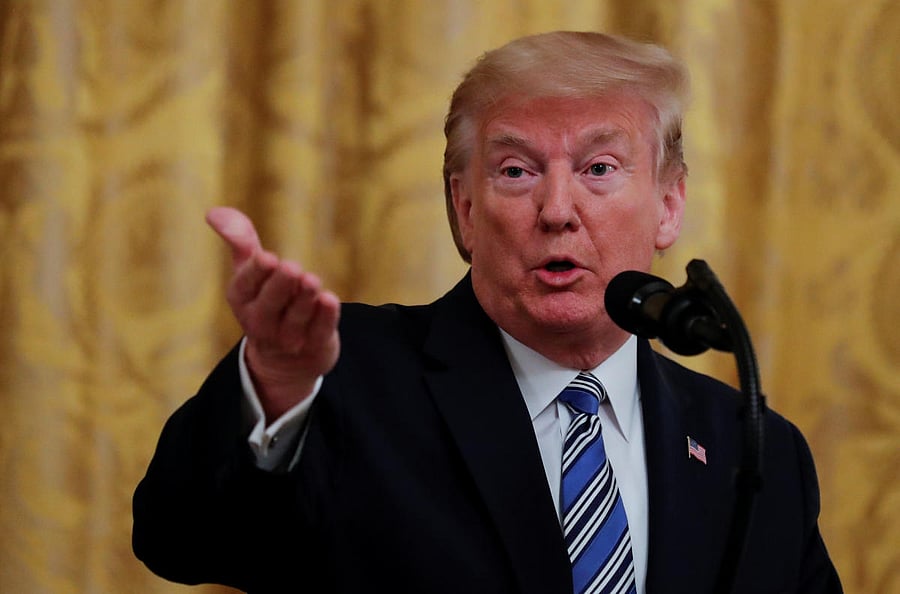 US President Donald Trump