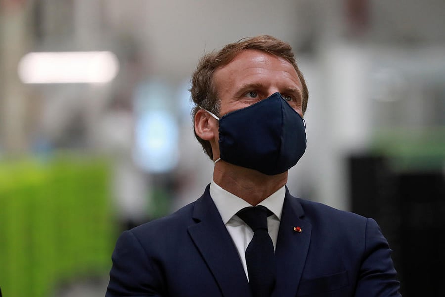 French President Emmanuel Macron. (Reuters photo)