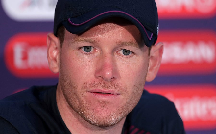 England's captain Eoin Morgan. (AP Photo)