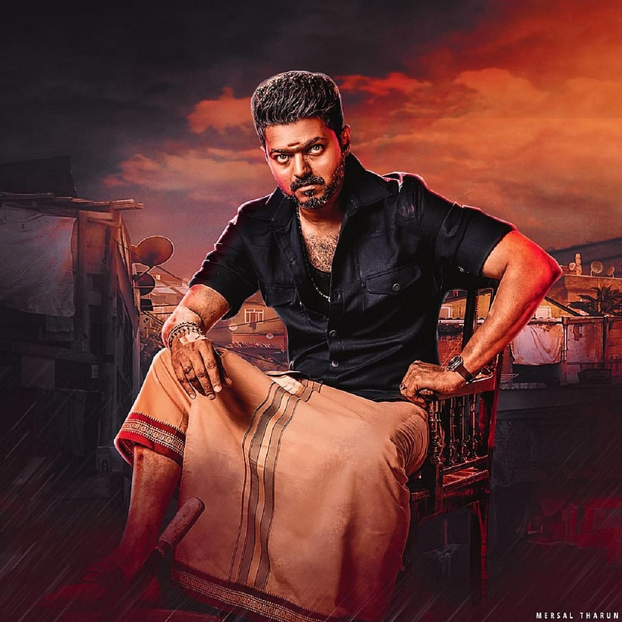 Vijay in Bigil.