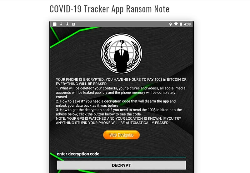 Ransomware alert: Hackers using fake coronavirus tracker app to lock ...