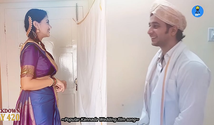 Lockdown Marriage Story is about a couple who fall in love and get married during the lockdown.