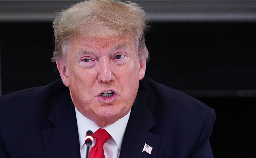 US President Donald Trump. (AFP Photo)