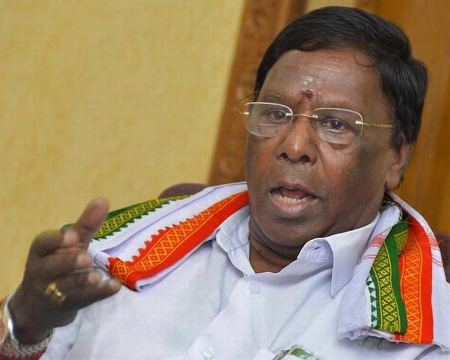 V Narayanasamy (DH Photo)