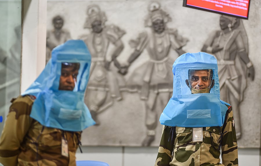 As part of measures to combat the disease, the CRPF has also decided that all those personnel who have an exposure to COVID-19 patients or surroundings, those who are joining back after leave or those who are returning to camp after lockdown will now be put in 17 days quarantine. (PTI photo)