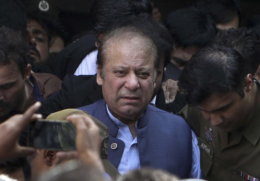 Former Pakistani Prime Minister Nawaz Sharif (AP Photo)