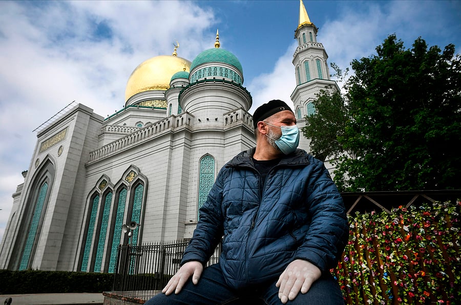 Overall, Russia has recorded 405,843 cases and 4,693 deaths from COVID-19. (Credit: AFP Photo)