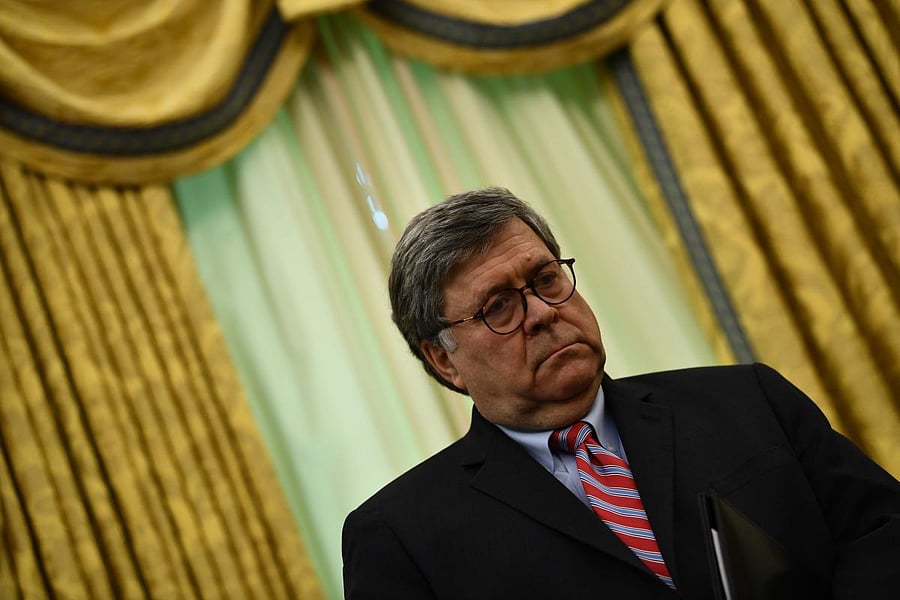 Bill Barr. AFP/File photo