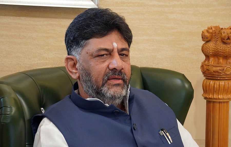 Karnataka Pradesh Congress Committee (KPCC) president D K Shivakumar (DH Photo)
