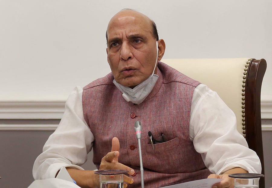 Defence Minister Rajnath Singh (PTI Photo)
