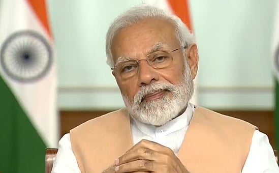 Prime Minister Narendra Modi (Youtube Screengrab)