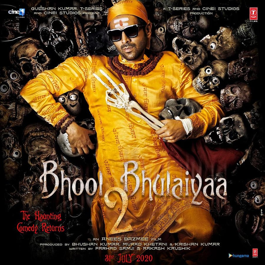 Kartik Aaryan in Bhool Bhulaiyaa 2. (Credit: IMDb)