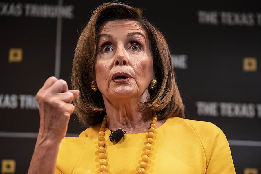 Speaker of the House of Representatives, Nancy Pelosi. (AFP Photo)