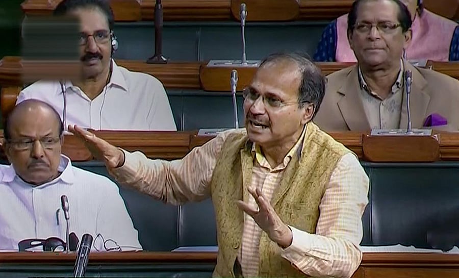 Adhir Ranjan Chowdhury. PTI