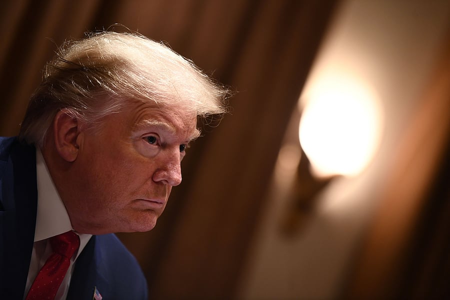 US President Donald Trump. (AFP Photo)