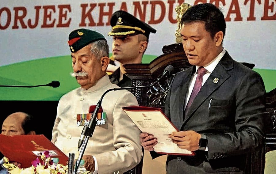 Arunachal Pradesh CM. (DH Photo)