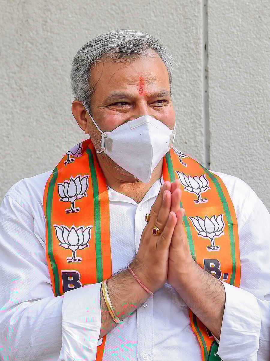 Newly-appointed BJP Delhi unit chief Adesh Kumar Gupta. Credit: PTI Photo