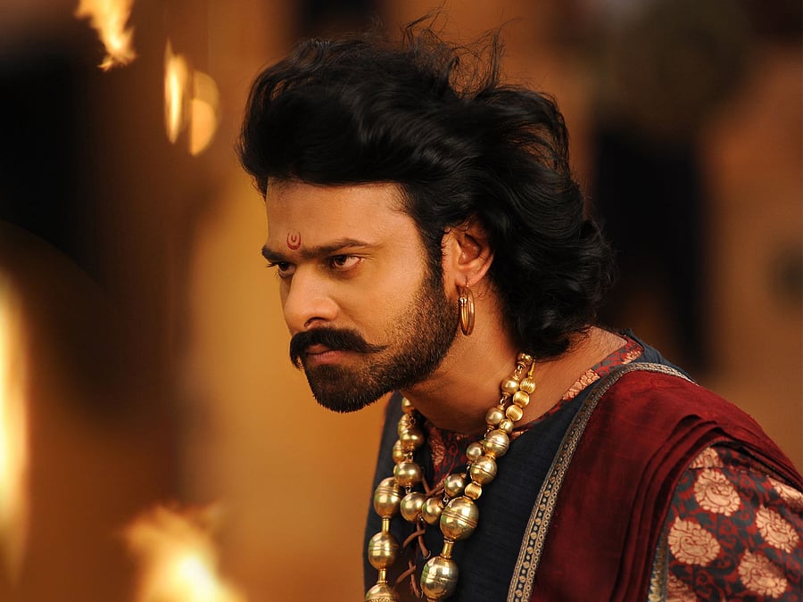 Prabhas in and as Baahubali. Credit: Facebook/Prabhas