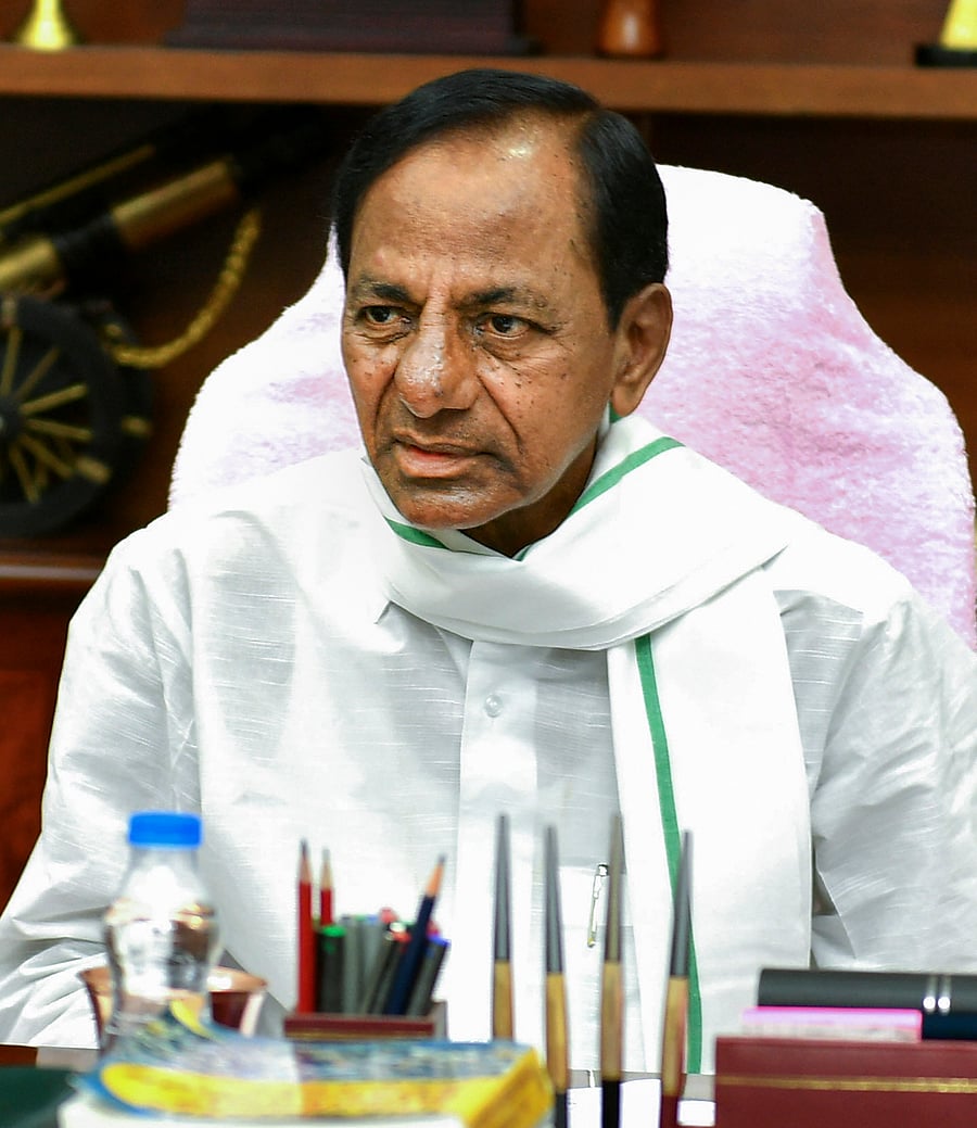 Telangana CM Chief Minister K Chandrasekhar Rao (PTI Photo)