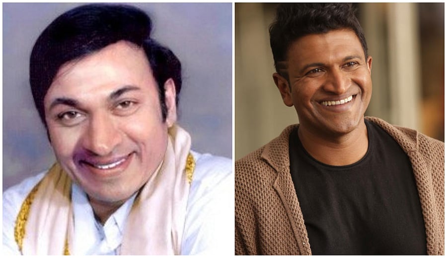 Puneeth appeared in a minor role in Premada Kanike. Credit: DH Photo