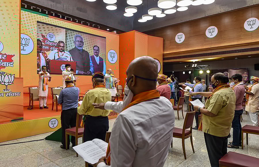 We have set a target of reaching out to one crore households and I am confident that we will surpass it, he said. Credit: PTI Photo